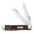 Case Mini Trapper - Brown Maple Burl Wood Knives W.R. Case   