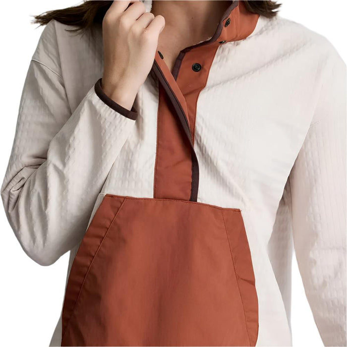 * Free Fly Women's Gridback Fleece Snap Pullover - FINAL SALE WOMEN - Clothing - Pullovers & Hoodies Free Fly Apparel