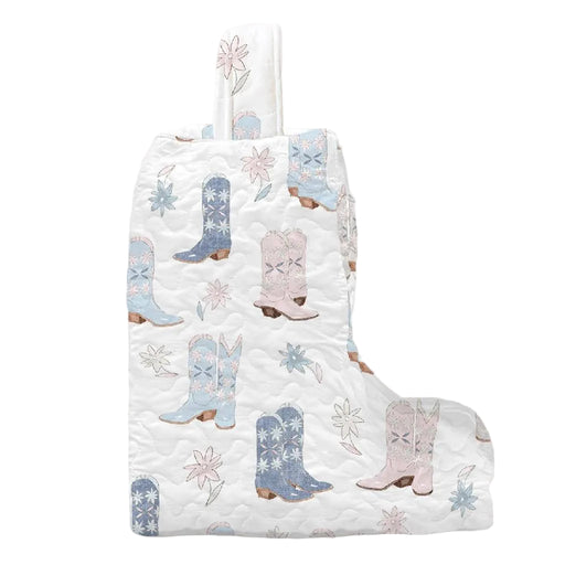 Daisy Boots Pastel Quilted Boot Bag ACCESSORIES - Luggage & Travel Ida Mae Home