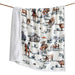Ranch Life Western Toile Campfire Sherpa Throw HOME & GIFTS - Home Decor - Blankets + Throws HiEnd Accents