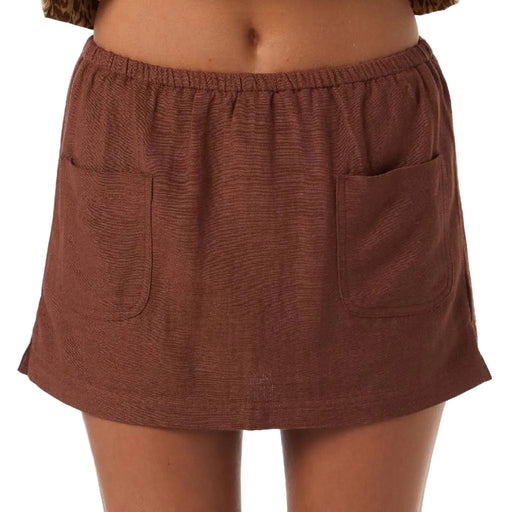 O'Neill Women's Coconut Brown Townes Solid Skort WOMEN - Clothing - Skirts O'Neill