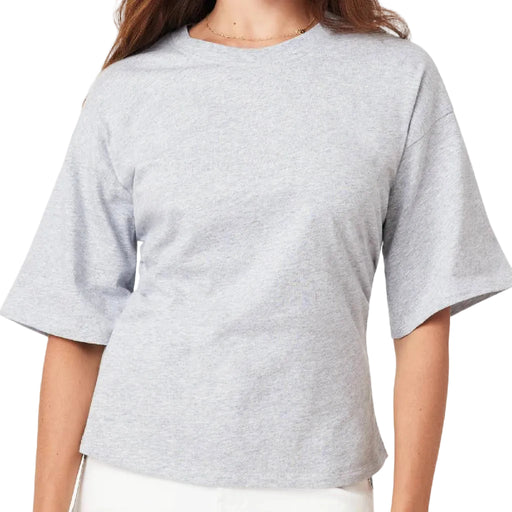 Kai Heather Grey Top WOMEN - Clothing - Tops - Short Sleeved Habitual