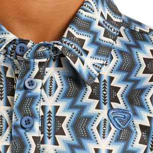 Rock & Roll Denim Boy's Aztec Polo KIDS - Boys - Clothing - Shirts - Short Sleeve Shirts Panhandle   