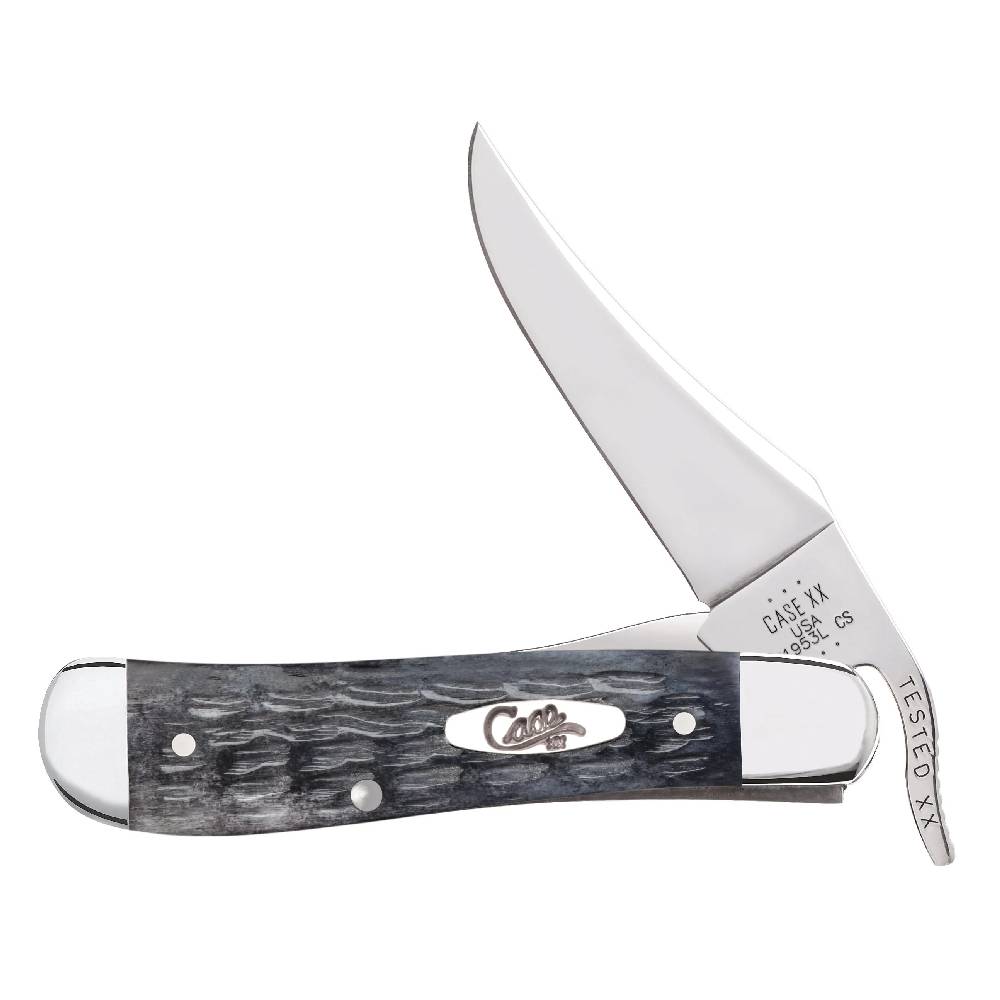 Case Russlock - Pocket Worn Gray Bone Crandall Jig Knives W.R. Case   