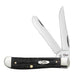 Case Jigged Buffalo Horn Mini Trapper Knives W.R. Case   