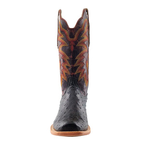 R. Watson Men's Nicotine Full Quill Ostrich Boot MEN - Footwear - Exotic Western Boots R Watson   