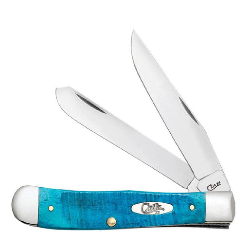 Case Trapper Caribbean Blue Jig Bone Knives W.R. Case   