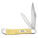 Case Yellow Synthetic Peanut CS Knives W.R. Case   