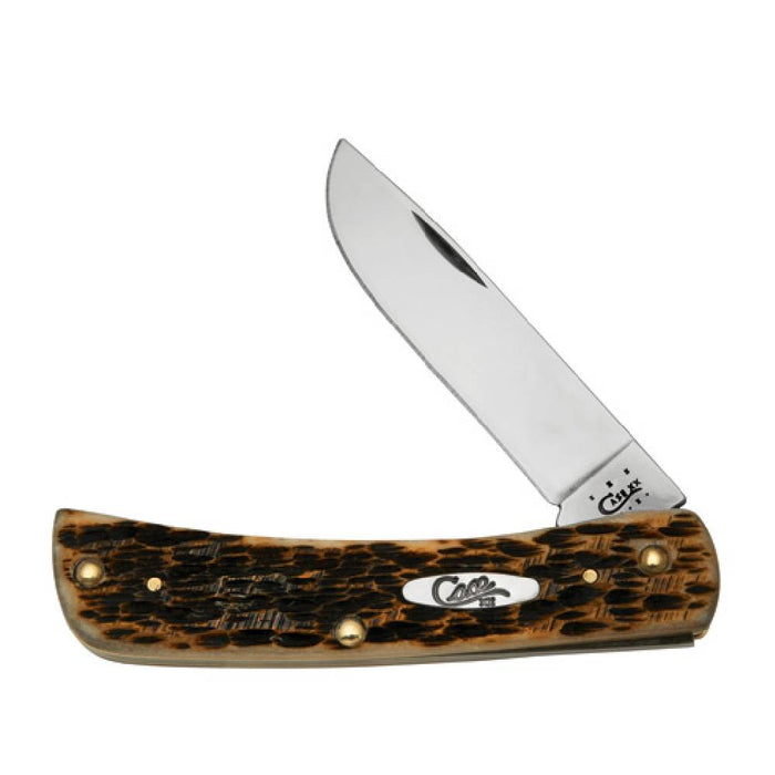 Case Amber Jigged Bone Sod Buster Jr. Knives W.R. Case   