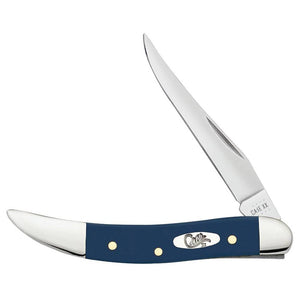 Case Smooth Navy Blue Synthetic Small Texas Toothpick Knives W.R. Case   