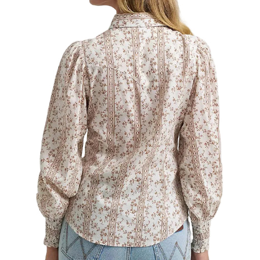 Wrangler Women's Snap Western Smocked Snap Top WOMEN - Clothing - Tops - Long Sleeved Wrangler