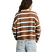 Rugby Polo Brown Knit Sweater WOMEN - Clothing - Sweaters & Cardigans Rhythm