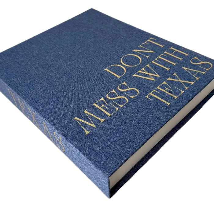 Don't Mess With Texas Blue Keepsake Book Box