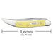 Case Yellow Synthetic Small Texas Toothpick Knives W.R. Case   