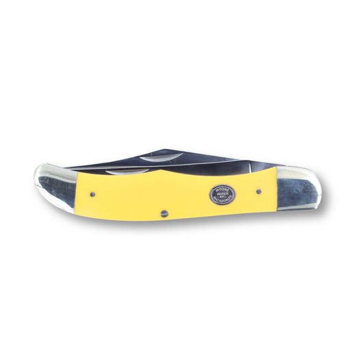 Moore Maker Yellow Delrin Folding Hunter- 5-1/4" Knives Moore Maker   