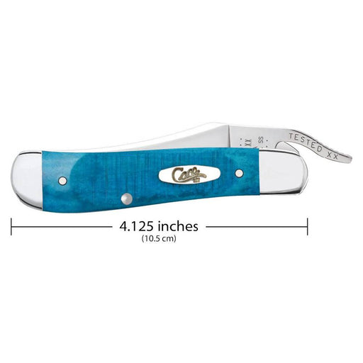 Case Russlock Caribbean Blue Bone Sawcut Jig Knives W.R. Case   