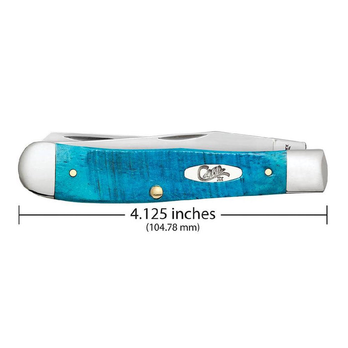 Case Trapper Caribbean Blue Jig Bone Knives W.R. Case   