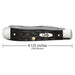 Case Jigged Buffalo Horn Trapper Knives W.R. Case   