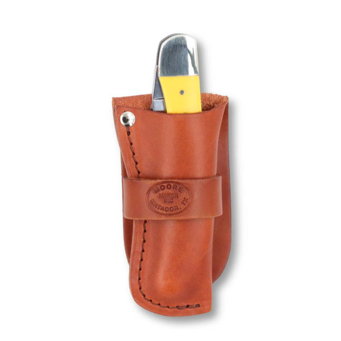Moore Maker Yellow Delrin Folding Hunter- 5-1/4" Knives Moore Maker   
