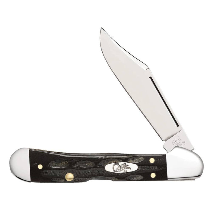 Case Jigged Buffalo Horn Mini Copperlock