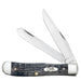 Case Trapper - Pocket Worn Gray Bone Crandall Jig Knives W.R. Case   