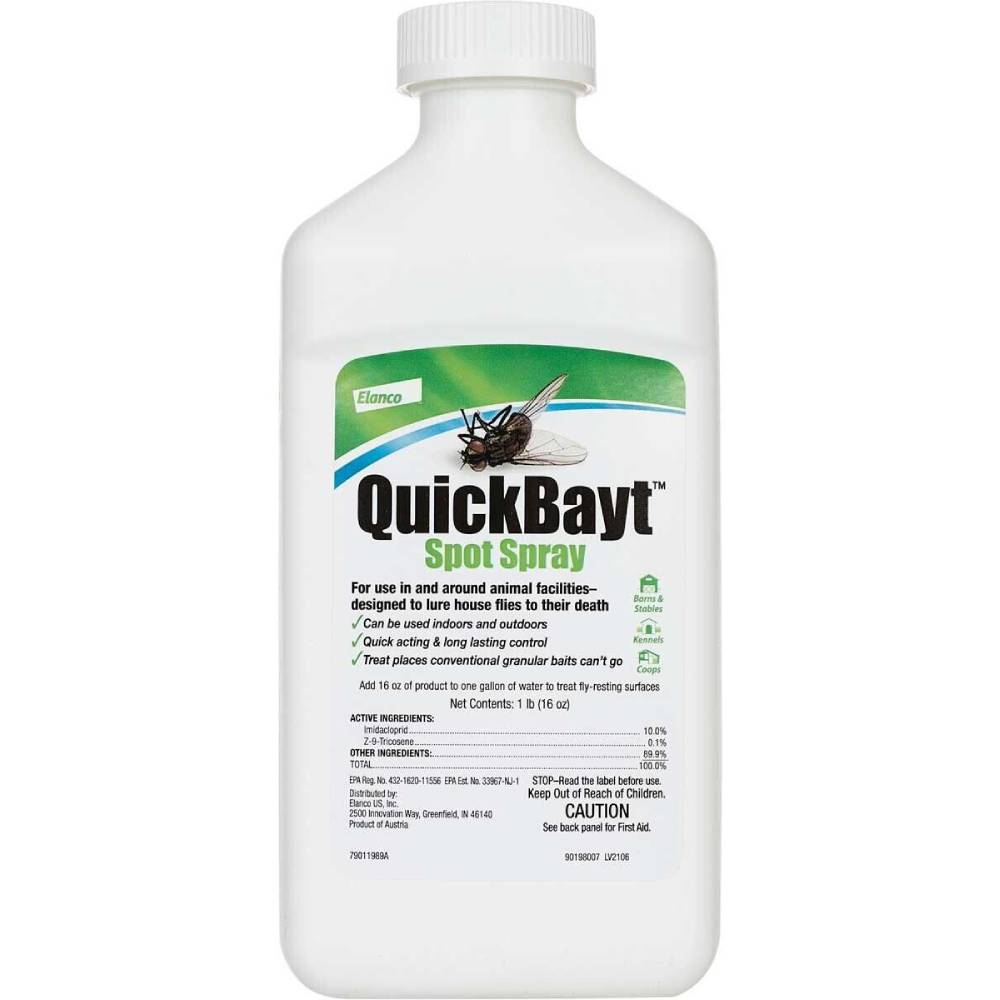 QuickBayt Spot Spray Refill Equine - Fly & Insect Control Bayer   
