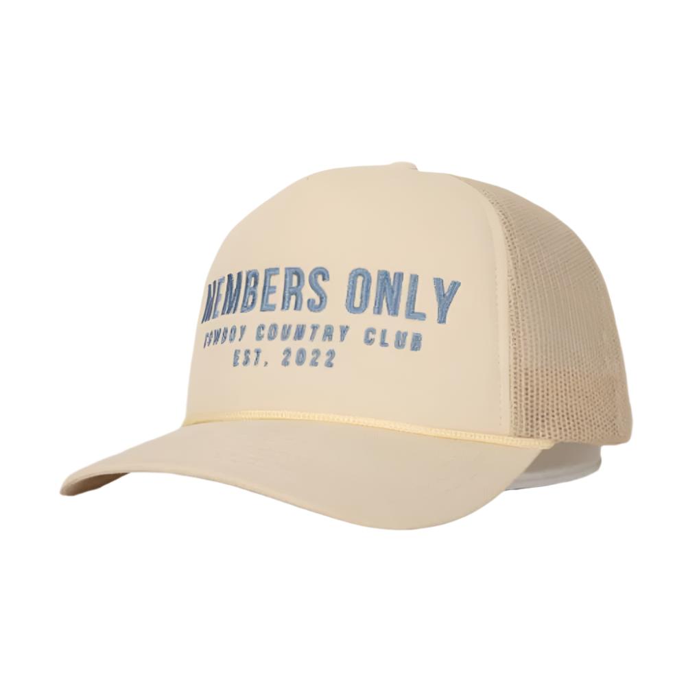 Members Only Cowgirl Trucker Hat - Cream HATS - BASEBALL CAPS Cowboy Country Club   