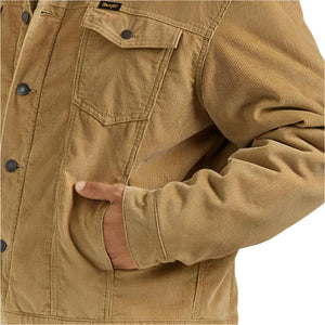 Wrangler Men's Cowboy Cut Sherpa Lined Corduroy Jacket MEN - Clothing - Outerwear - Jackets Wrangler   