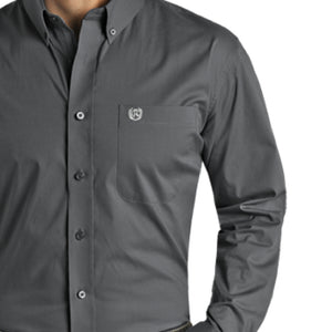Panhandle Men's Solid Button Shirt - FINAL SALE MEN - Clothing - Shirts - Long Sleeve Shirts Panhandle   