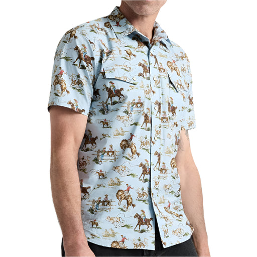 Pendleton Men's Laramie Wild Horse Pearl Snap Shirt MEN - Clothing - Shirts - Short Sleeve Pendleton