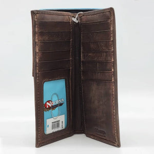 Nocona Floral Tooled Rodeo Wallet MEN - Accessories - Wallets & Money Clips M&F Western Products   