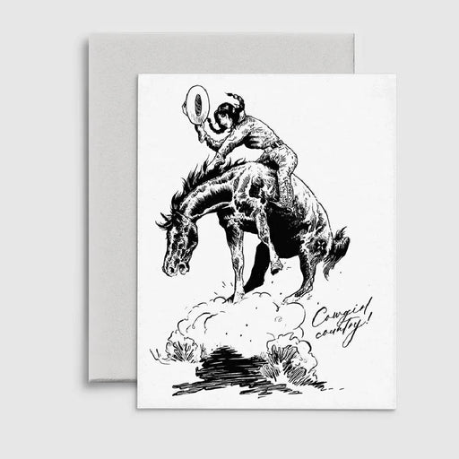 Cowgirl No 1 Card HOME & GIFTS - Gifts R Rebellion