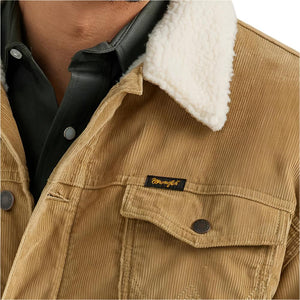 Wrangler Men's Cowboy Cut Sherpa Lined Corduroy Jacket MEN - Clothing - Outerwear - Jackets Wrangler   