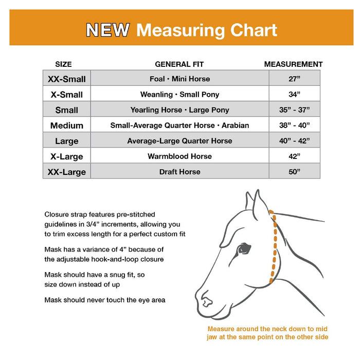 Cashel Quiet Ride Standard Fly Mask Equine - Fly & Insect Control Cashel
