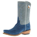Horse Power High Noon Blue Suede Boot MEN - Footwear - Western Boots Horse Power