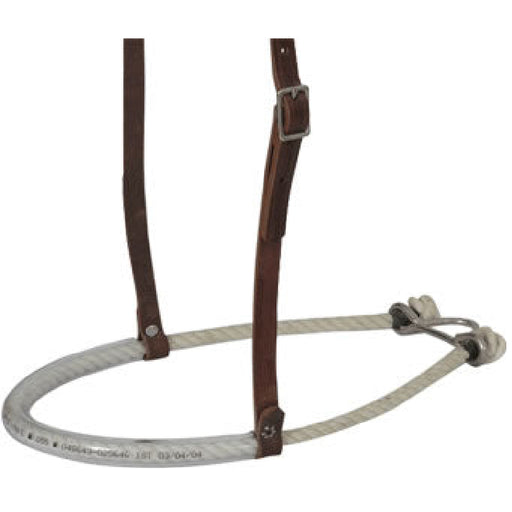 Teskey's Plastic Cover Single Rope Noseband Tack - Nosebands & Tie Downs Teskey's