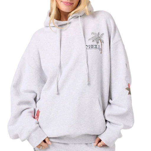 O'Neill Women's Heather Grey Lush Oversized Hoodie WOMEN - Clothing - Pullovers & Hoodies O'Neill