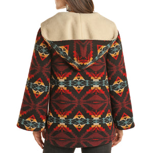 Powder River Women's Aztec Wool Cape Coat WOMEN - Clothing - Outerwear - Jackets Panhandle   