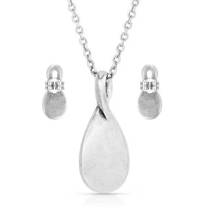 Montana Silversmiths Western Tradition Teardrop Jewelry Set WOMEN - Accessories - Jewelry - Jewelry Sets Montana Silversmiths   