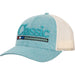 Classic Rope Cap with Large Embroidered 3D Logo HATS - BASEBALL CAPS Classic Equine Low Profile Teal Heather/Birch  