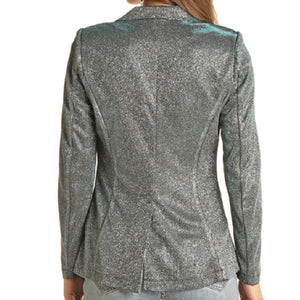 Rock & Roll Women's Iridescent Blazer WOMEN - Clothing - Sweaters & Cardigans Panhandle   