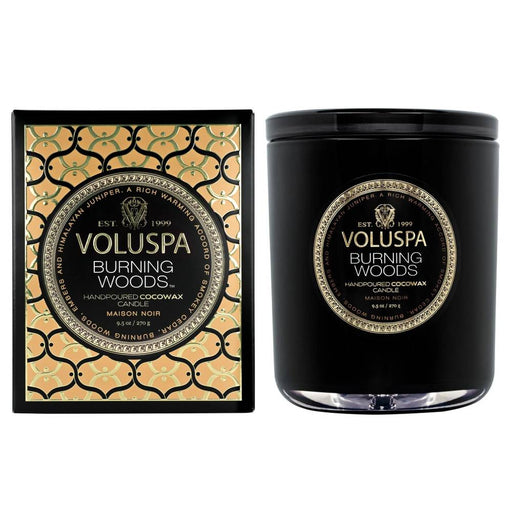 Voluspa Burning Woods Classic Clandle HOME & GIFTS - Home Decor - Candles + Diffusers Voluspa   