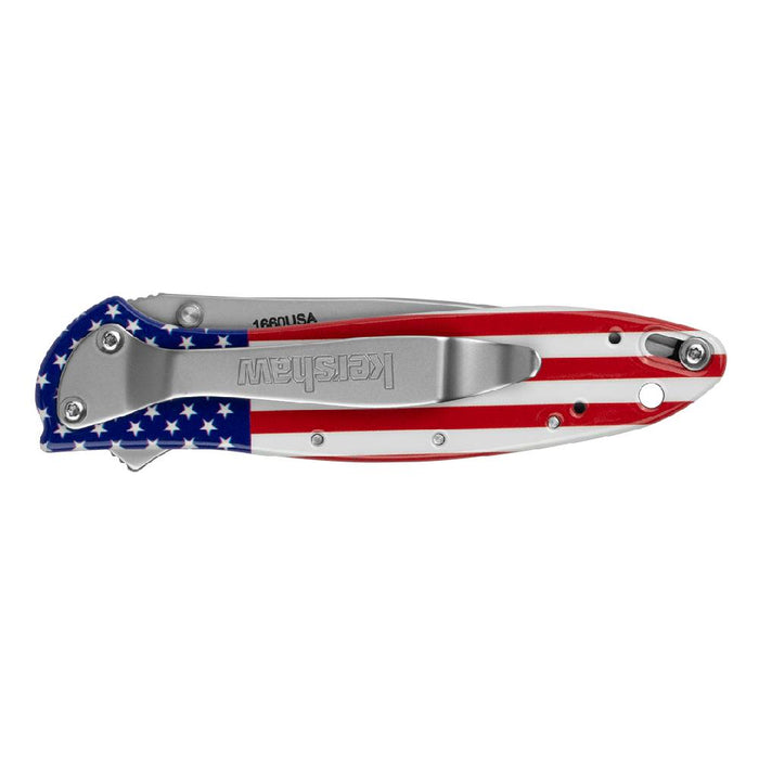 Kershaw Leek - USA Flag Knives Kershaw Knives