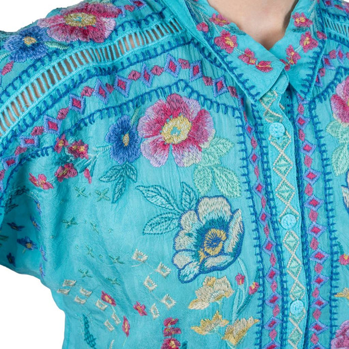 Johnny Was Audrey Blouse