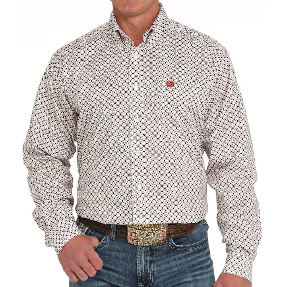 Cinch Men's Geo Print Button Shirt MEN - Clothing - Shirts - Long Sleeve Cinch