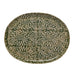 Green Botanical Stoneware Platter HOME & GIFTS - Tabletop + Kitchen - Kitchen Decor Creative Co-Op