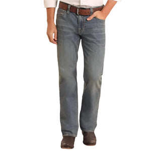 Rock & Roll Denim Men's Double Barrel Relaxed Straight Jeans MEN - Clothing - Jeans Panhandle