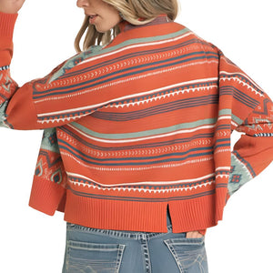 Rock & Roll Denim Women's Modern Aztec Sweater WOMEN - Clothing - Sweaters & Cardigans Panhandle   