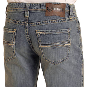 Rock & Roll Denim Men's Double Barrel Relaxed Straight Jeans MEN - Clothing - Jeans Panhandle