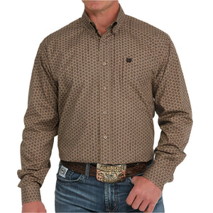 Cinch Men's Geo Print Button Shirt MEN - Clothing - Shirts - Long Sleeve Cinch